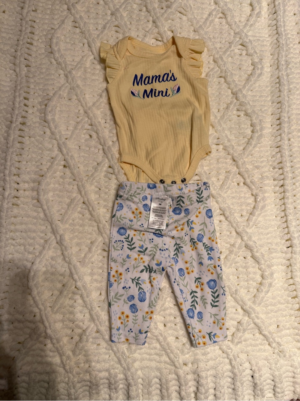 3 month matching sets (3 total)